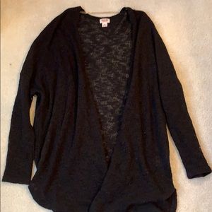 Mossing black cardigan